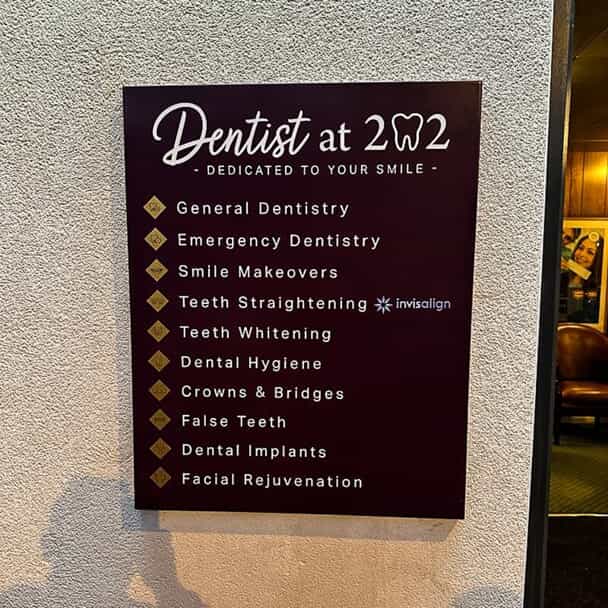 An image of the dental directory inside.